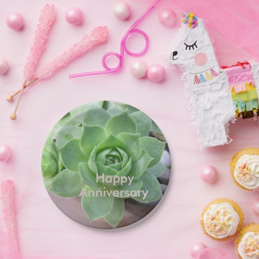 Jubiläumsopfplatte Pappteller (Party)