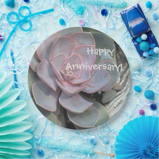 Jubiläumsopfplatte Pappteller (Party)