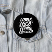 Jubiläumspaare Verheiratet 30 Jahre stark Button (Beispiel)