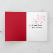 Jubiläumspiano-Keyboard mit Zitat Karte (Innenseite)