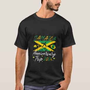 Jubiläumsreise Jamaika 2024 Paarsommer T-Shirt