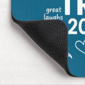 Jubiläumsreise Paare Ehemann Ehefrau Mousepad (Ecke)