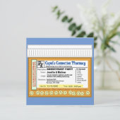 Jubiläumsrennen für Spaß Einladung (Stehend Vorderseite)