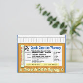 Jubiläumsrennen für Spaß Postkarte (Stehend Vorderseite)