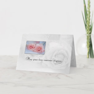 Jubiläumsrosen Karte