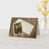 JubiläumsSnapshot und Umschlag Karte (Gelbe Blume)