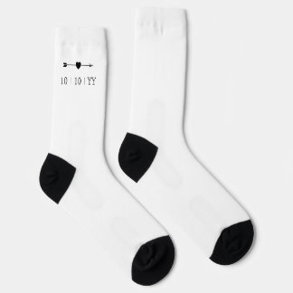 Jubiläumssocken | Weiß Socken