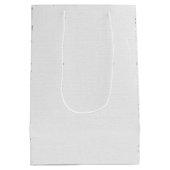 Jubiläumsstrasse Hearts Mittlere Geschenktasche Mittlere Geschenktüte (Rückseite)