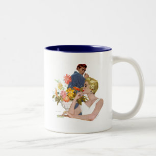 Jubiläumsstreit 2 zweifarbige tasse