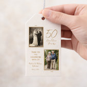 Jubiläumstag: Elfenbeinküste und Gold-Gefallen-Tag Geschenkanhänger