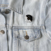 Jubiläumstaste mit Schwarz-weißem Marmor Button (Beispiel)