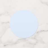 Jubiläumstisch für Aqua Mint Konfetti (Klein Vorderseite)