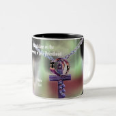 Jubiläumsverordnung Personalisierter Pastor Zweifarbige Tasse (VorderseiteRechts)