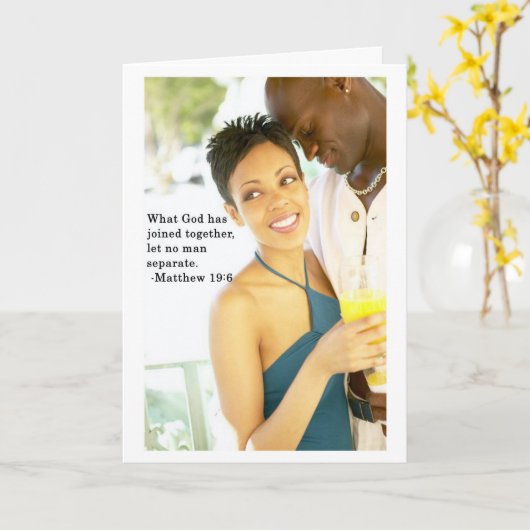 Jubiläumsverse der Liebe Karte (Gelbe Blume)