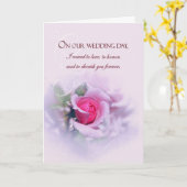 Jubiläumswoche mit Rose Karte (Gelbe Blume)