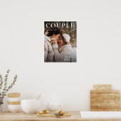 Jubiläumszeitschrift Foto Cover Personalisieren Po Poster (Küche)