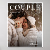 Jubiläumszeitschrift Foto Cover Personalisieren Po Poster (Vorne)