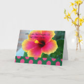 Jubilee Card der katholischen Nun, 25. Karte (Gelbe Blume)