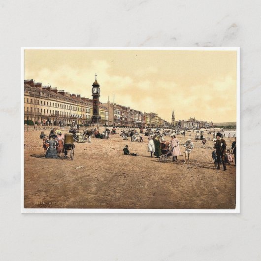 Jubilee Clock Tower, Weymouth, England classic Pho Postkarte (Vorderseite)