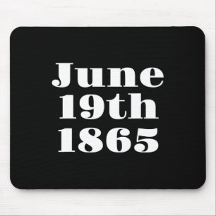 Jubilee Emanzipation Freiheit Tag Schwarze Geschic Mousepad