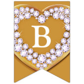 Jubilee Hochzeitstag 75. Foto Bundting Wimpelkette (Dritte Fahne)