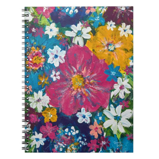 Jubilee Spiral Foto Notebook Notizblock (Vorderseite)