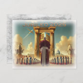 Jubileo 2025 Vaticano, recuerdo viaje Idee regalo. Postkarte (Vorne/Hinten)