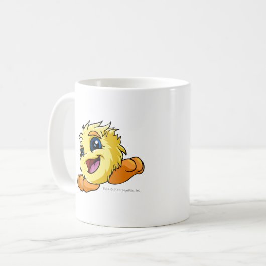 JubJub Gelb Kaffeetasse (Vorderseite Links)