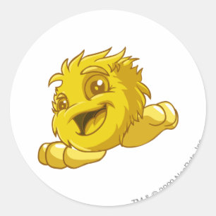 JubJub Gold Runder Aufkleber