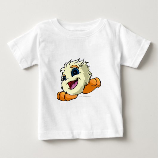 JubJub Weiß Baby T-shirt (Vorderseite)