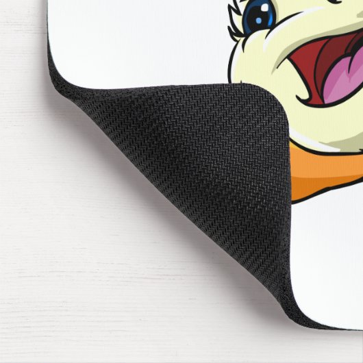 JubJub Weiß Mousepad (Ecke)