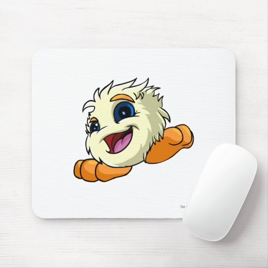 JubJub Weiß Mousepad (Mit Mouse)
