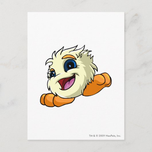 JubJub White Postkarte (Vorderseite)