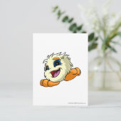 JubJub White Postkarte (Stehend Vorderseite)