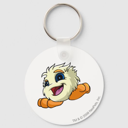 JubJub White Schlüsselanhänger (Vorderseite)