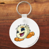 JubJub White Schlüsselanhänger (Vorderseite)