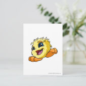 JubJub Yellow Postkarte (Stehend Vorderseite)