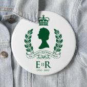 Jubliäum-Gedenkknopf Button (Beispiel)