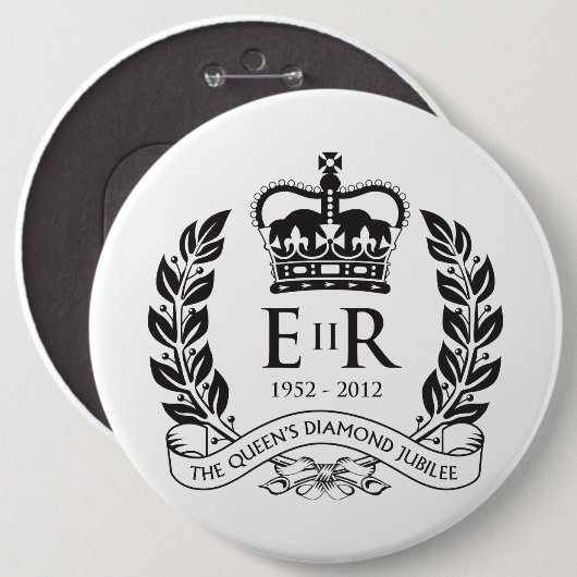 Jubliäum-Gedenkknopf Button (Vorne & Hinten)