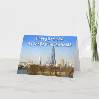 Juche Calendar New Year Feiertagskarte