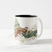 Juckender Bart Zweifarbige Tasse (VorderseiteRechts)