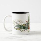 Juckender Bart Zweifarbige Tasse (Links)