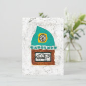 Juckreiz für eine Grußkarte Karte (Stehend Vorderseite)