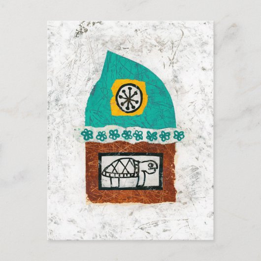 Juckreiz für eine Postkarte (Vorderseite)