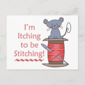 Juckreiz Postkarte (Vorderseite)