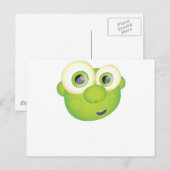 Juckreiz Postkarte (Vorne/Hinten)