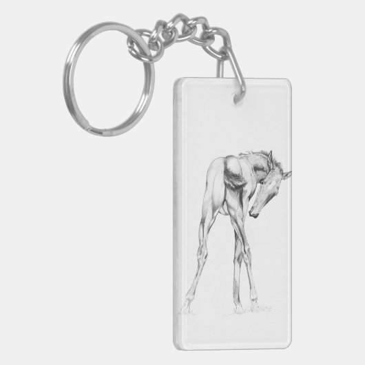 Juckreiz Schlüsselanhänger (Vorderseite links)