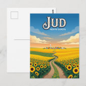 Jud USA Postkarte (Vorne/Hinten)