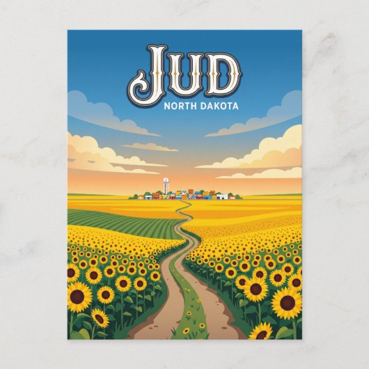 Jud USA Postkarte (Vorderseite)