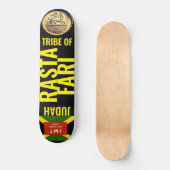 JUDAER-STUBE: JAMAICA (GEN 49:8) Skateboard (Vorderseite)